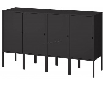 Тумба Ikea Lixhult 140x35x82 (Антрацит)