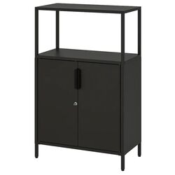 Tumba Ikea Trotten cu usi 70x110 (Antracit)