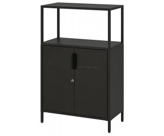 Tumba Ikea Trotten cu usi 70x110 (Antracit)