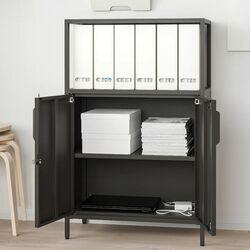 Tumba Ikea Trotten cu usi 70x110 (Antracit) Thumb