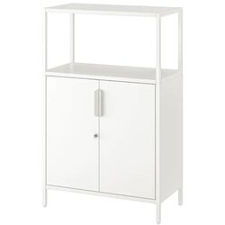 Tumba Ikea Trotten cu usi 70x110 (Alb)