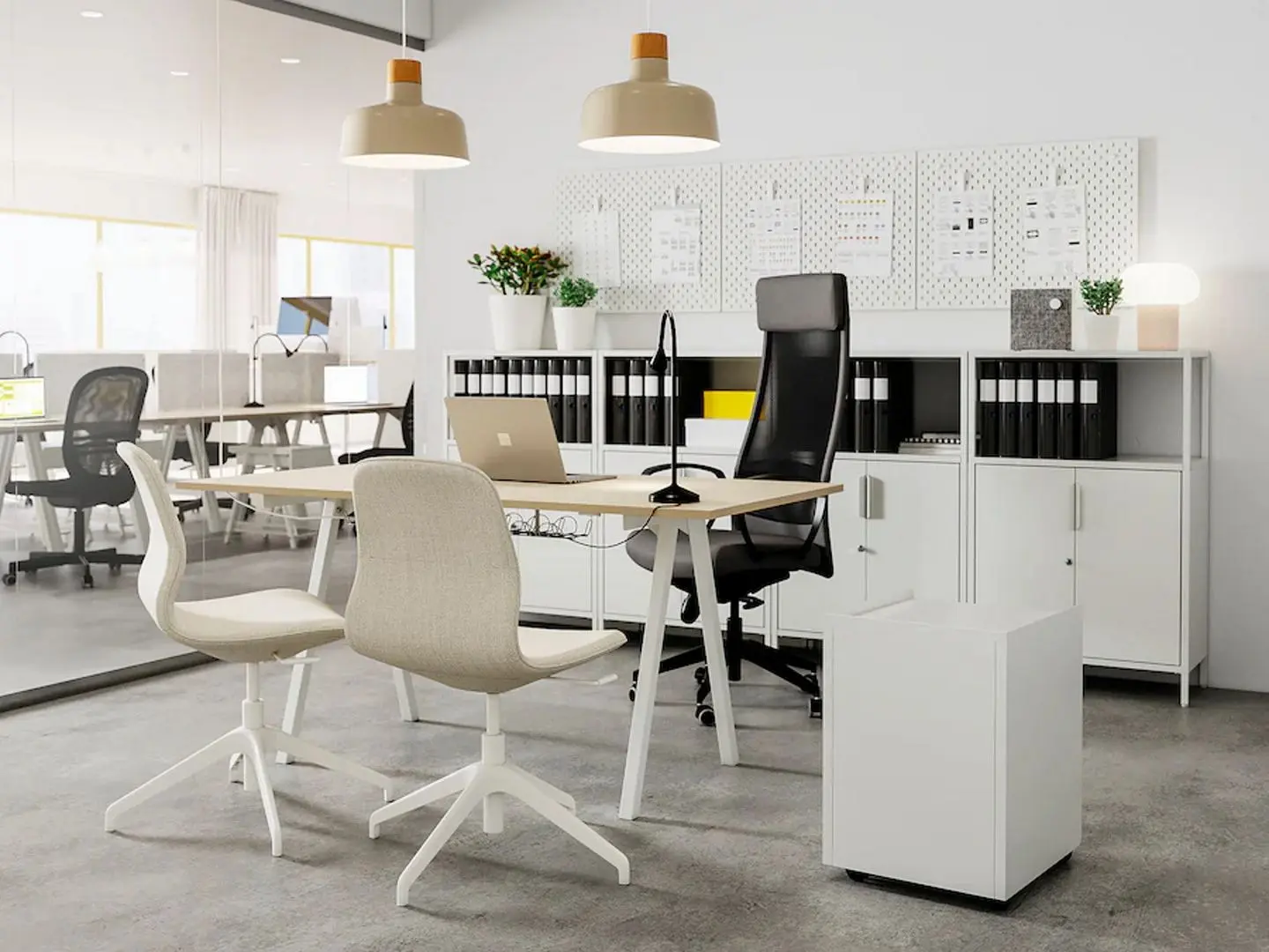 Tumba Ikea Trotten cu usi 70x110 (Alb)