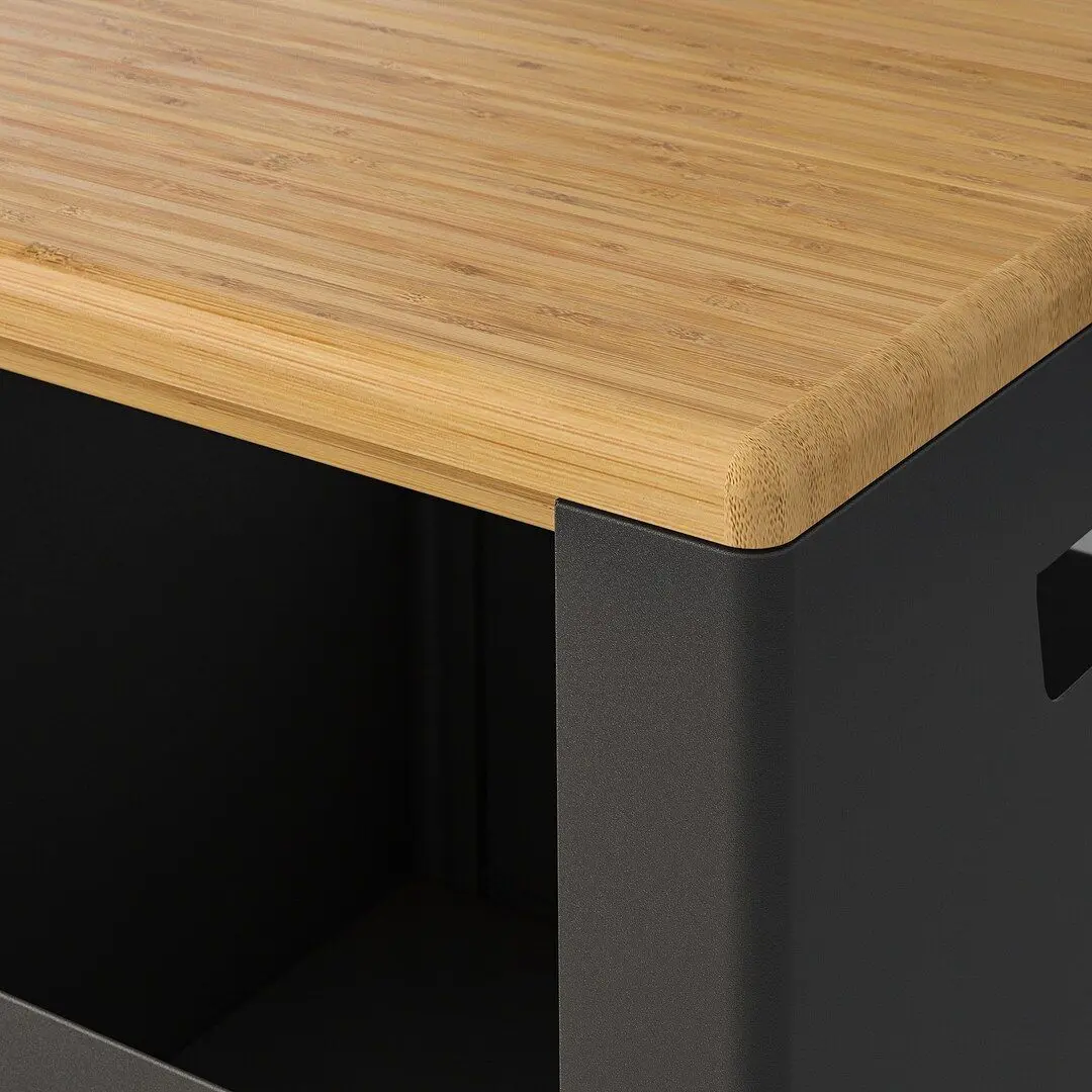 Tumba Ikea Trotten cu rotile 35x47 (Antracit) - 3