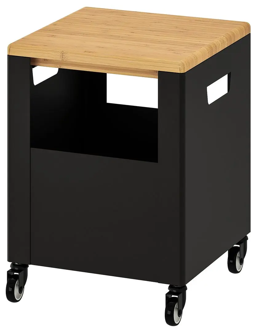 Tumba Ikea Trotten cu rotile 35x47 (Antracit) - 5