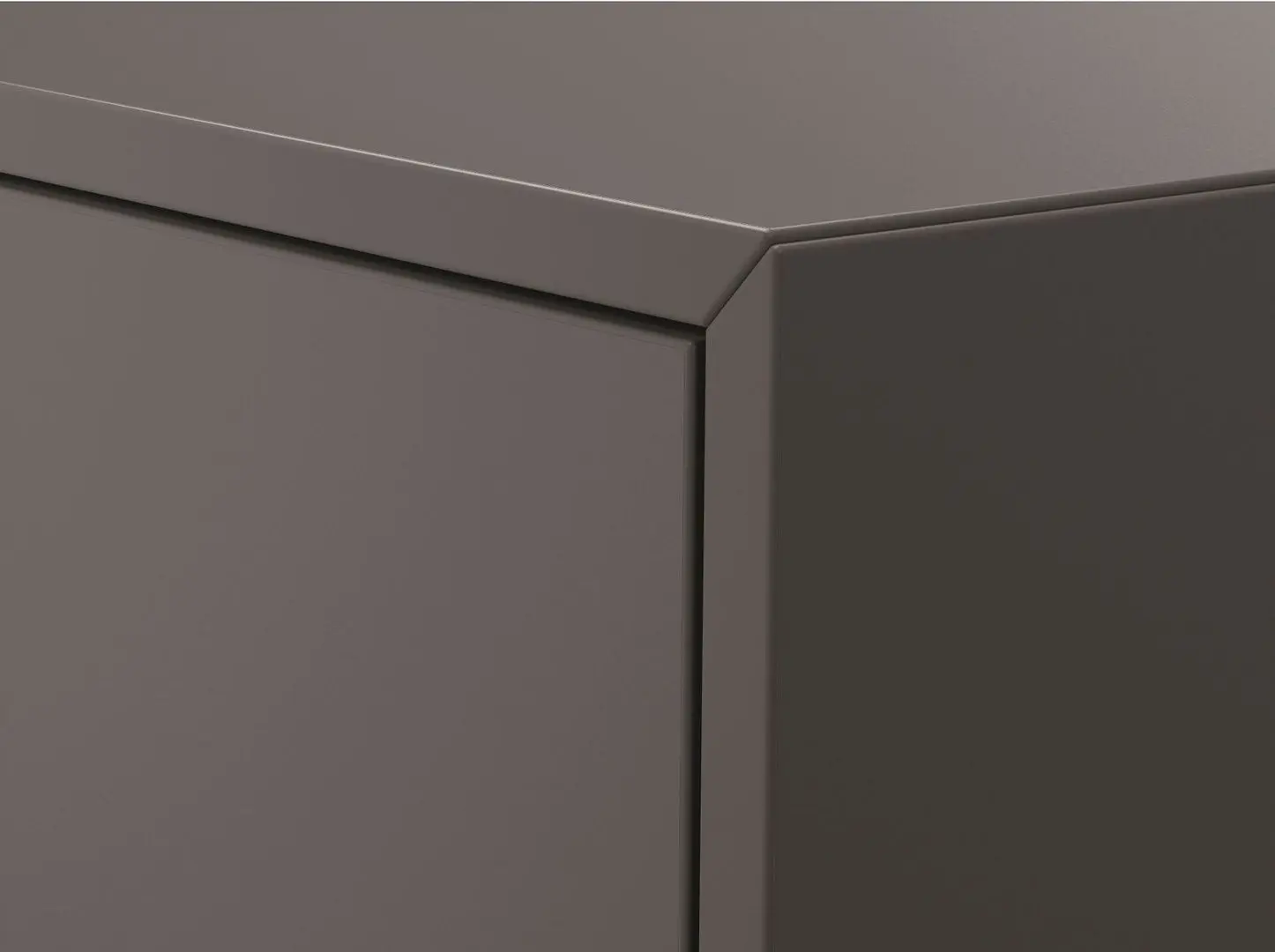 Tumba suspendata Ikea Besta cu 2 sertare 35x35x35 (Gri-inchis)