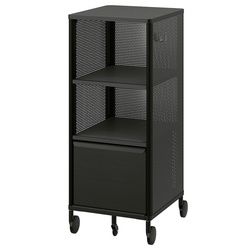 Tumba pe role Ikea Bekant 41x101 (Negru) Thumb