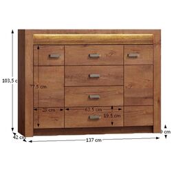 Tumba Tempo Kondela Infinity I-07 (Ash Light) Thumb