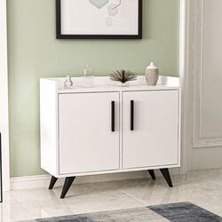 Tumba Minar Laura 90x35x77 (White) Thumb