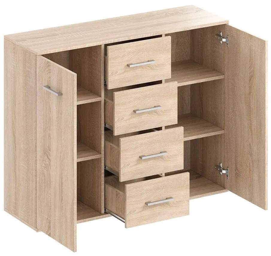 Tumba Mirjan24 Eternity/Jacob II (Sonoma Oak) - 2