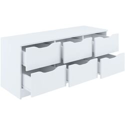 Комод Mirjan24 Fulmar/Gratus 6S (White) Thumb