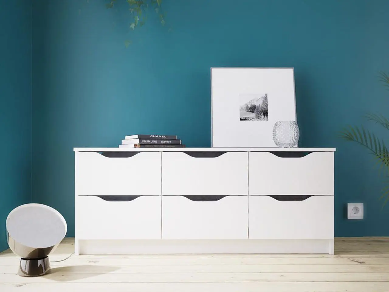 Комод Mirjan24 Fulmar/Gratus 6S (White) - 3