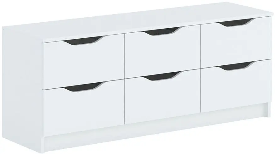 Комод Mirjan24 Fulmar/Gratus 6S (White)