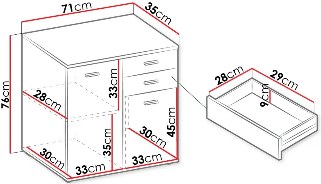 Tumba Mirjan24 Jowaz/Mike 2 (White) - 3