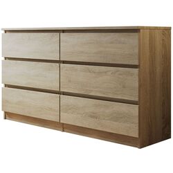 Comoda Mirjan24 Osko/Malwa M6 140 (Sonoma Oak)