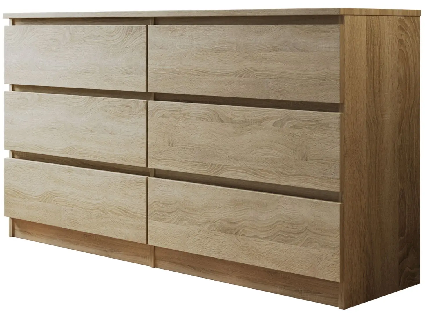 Комод Mirjan24 Osko/Malwa M6 140 (Sonoma Oak)