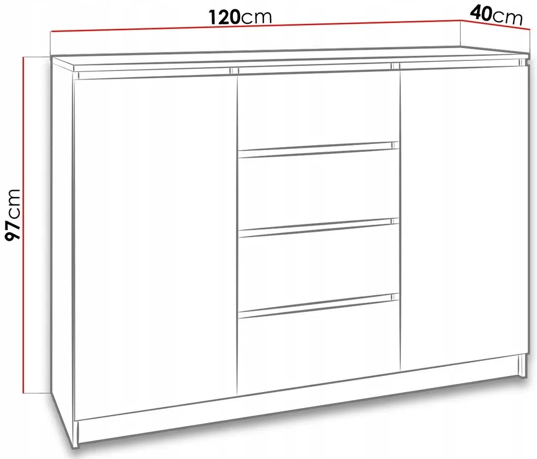 Tumba Mirjan24 Penelope 2D4S (White) - 3