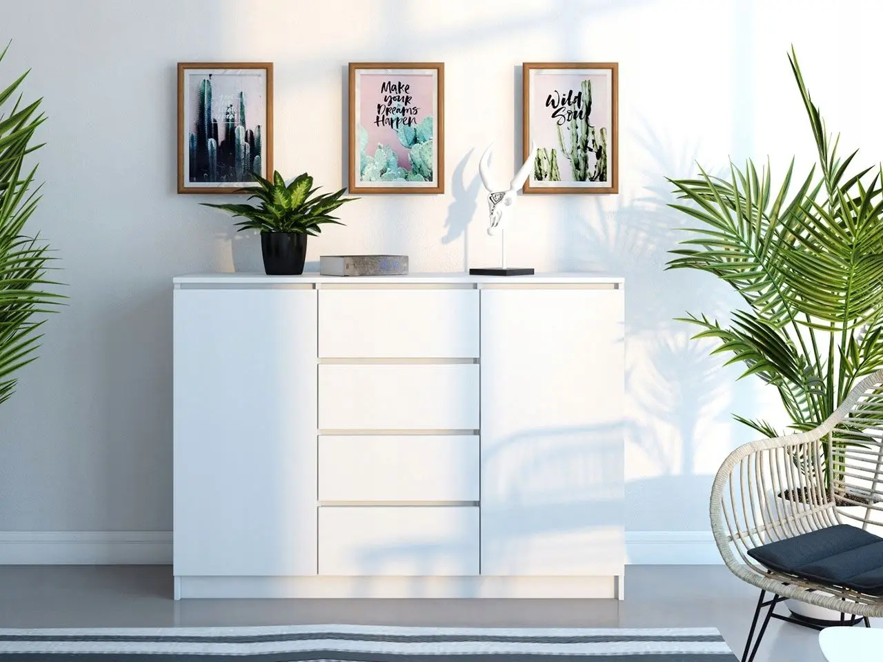 Tumba Mirjan24 Penelope 2D4S (White) - 4