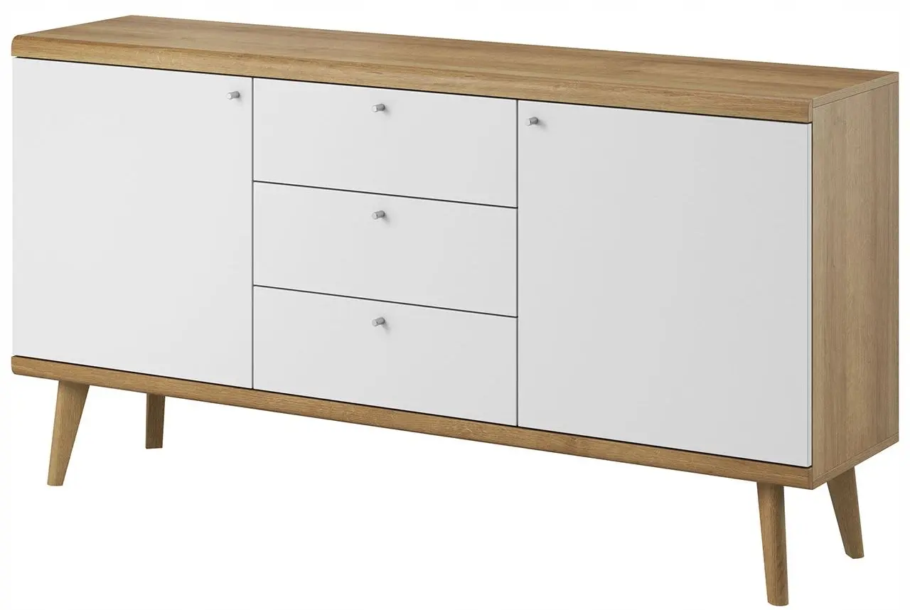 Tumba Mirjan24 Prime/Primo KSZ 160 (Riviera Oak/White)