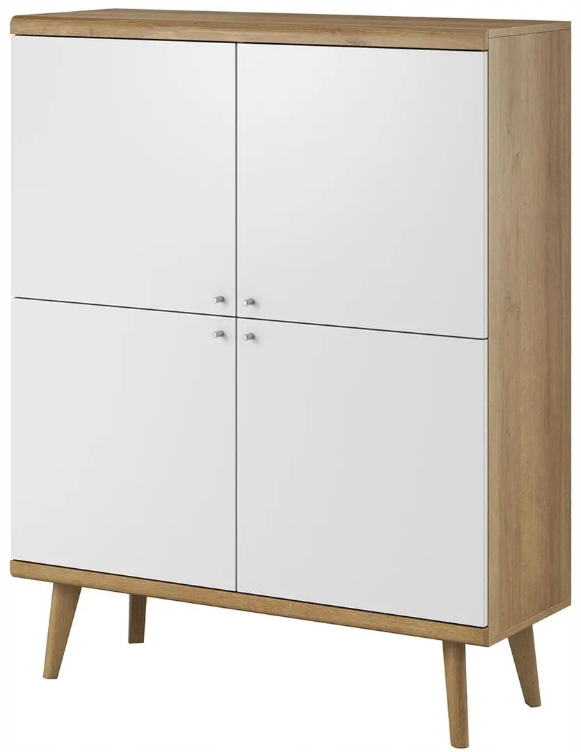 Tumba Mirjan24 Prime/Primo K 107 (Riviera Oak/White)