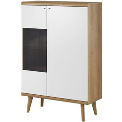 Tumba Mirjan24 Prime/Primo WT90 (Riviera Oak/White)