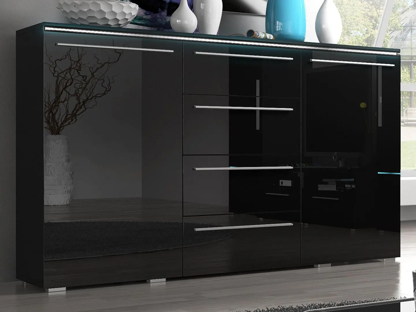 Tumba Mirjan24 Amber 26 (Black/Black Gloss) - 2