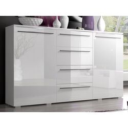 Tumba Mirjan24 Amber 26 (White/White Gloss) Thumb