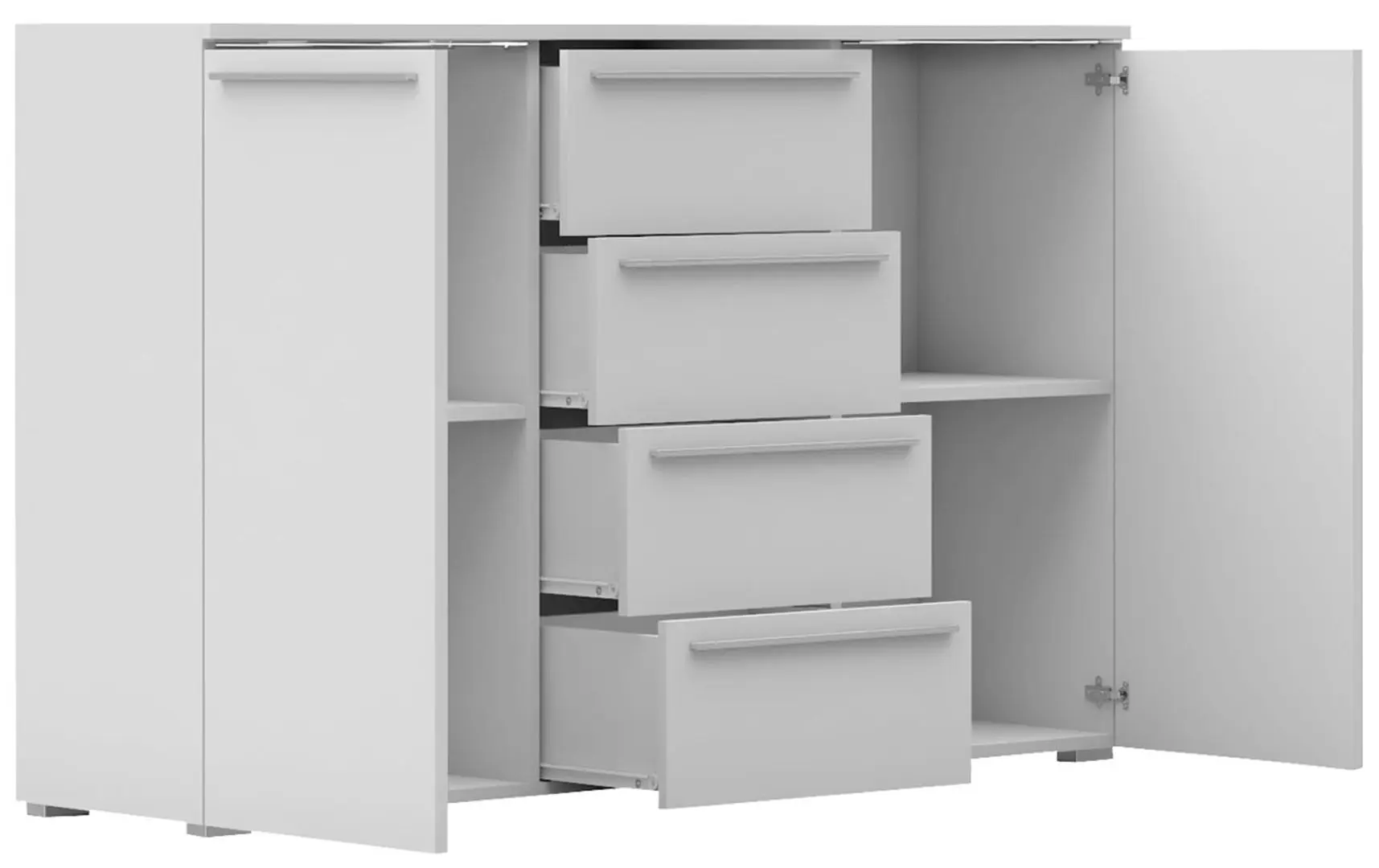 Tumba Mirjan24 Amber 26 (White/White Gloss) - 4