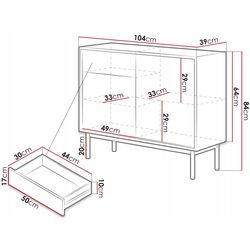 Tumba Mirjan24 Bruno/Basic K104 (Hickory Jackson/Graphite) Thumb