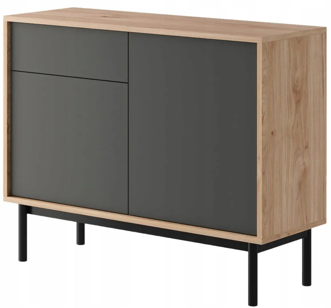 Tumba Mirjan24 Bruno/Basic K104 (Hickory Jackson/Graphite)