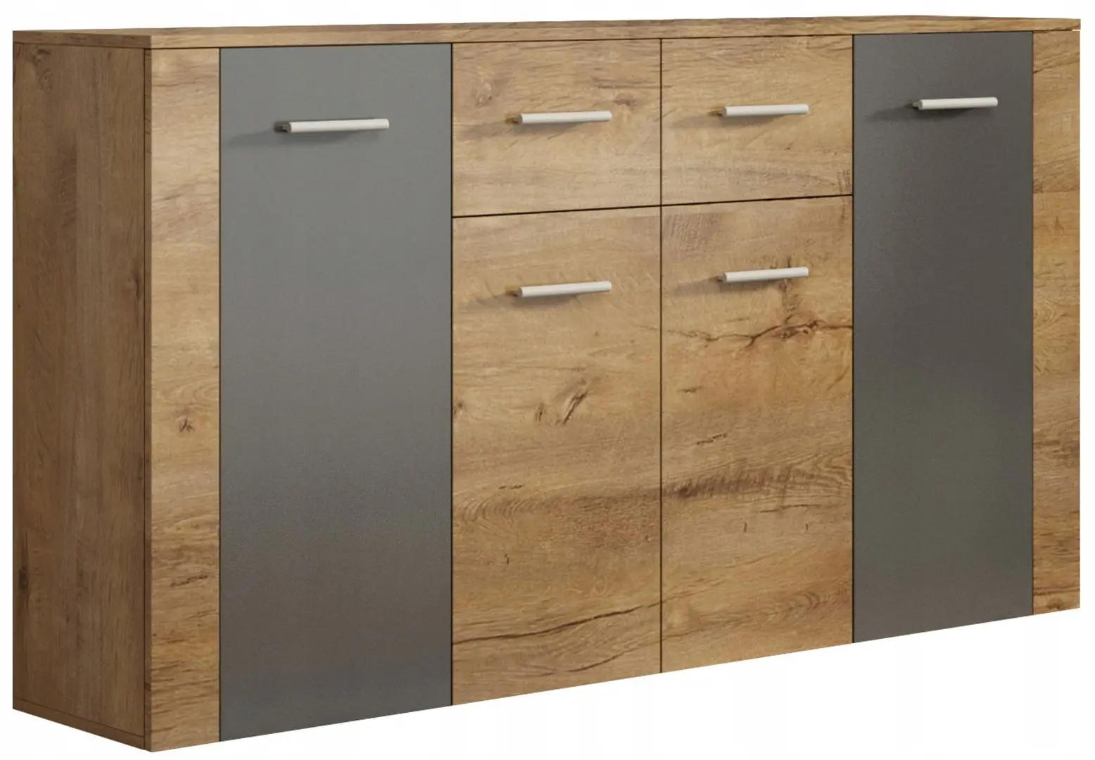 Tumba Mirjan24 Donna/Aurora III (Artisan Oak/Grey)