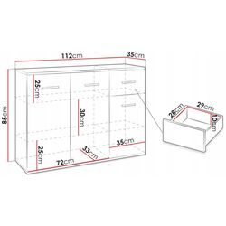 Tumba Mirjan24 Eternity/Jacob V (Sonoma Oak) Thumb