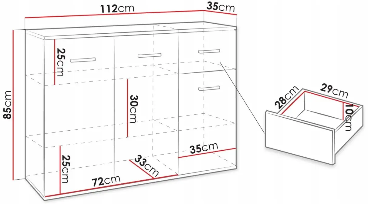 Tumba Mirjan24 Eternity/Jacob V (Sonoma Oak) - 3