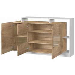 Tumba Mirjan24 Tauron/Alva (White/Grand Oak) Thumb