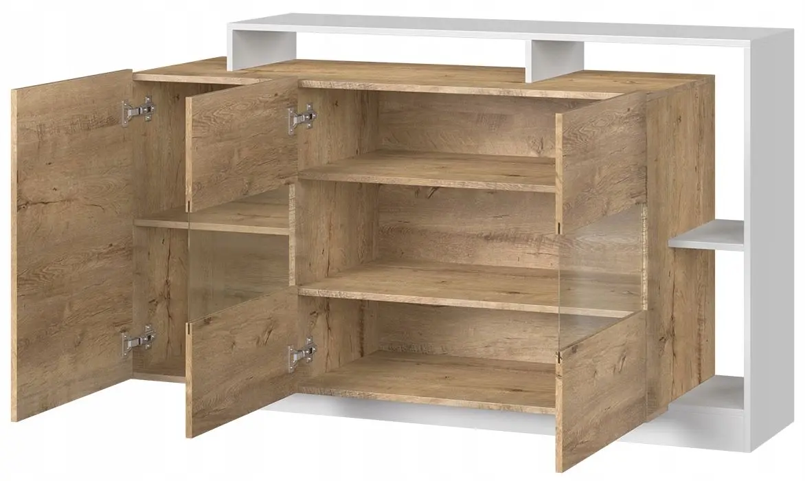 Tumba Mirjan24 Tauron/Alva (White/Grand Oak) - 4