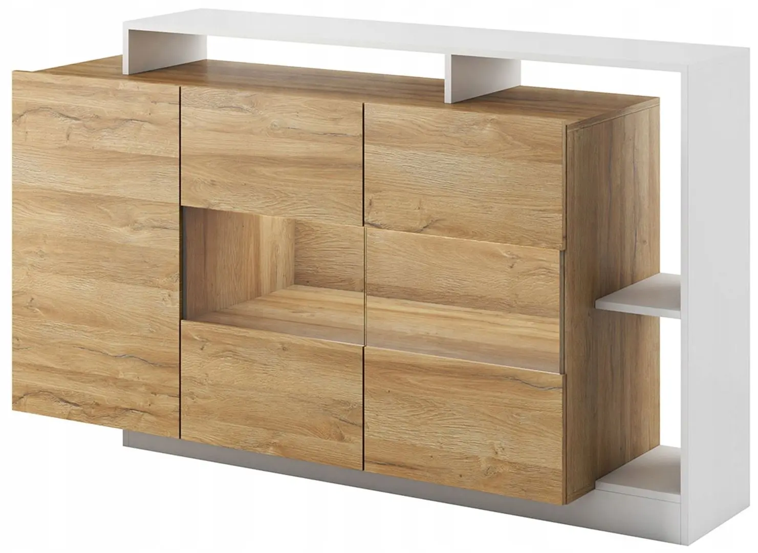 Tumba Mirjan24 Tauron/Alva (White/Grand Oak)