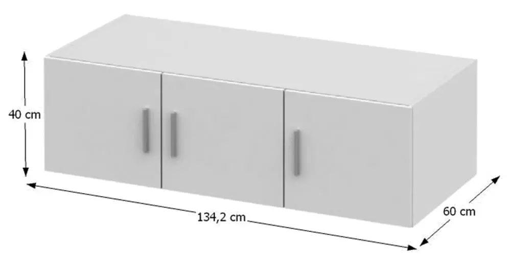 Антресоль Mobhaus Invita Typ 7 (White) - 2