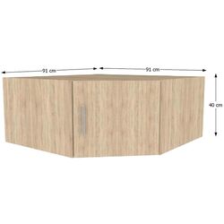 Mezanin Mobhaus Invita Typ 8 (Sonoma Oak) Thumb