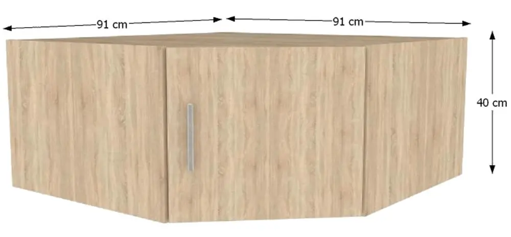 Mezanin Mobhaus Invita Typ 8 (Sonoma Oak)