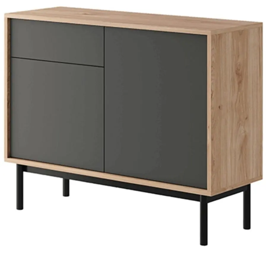 Tumba Mobhaus Bergen BK104 (Jackson Hickory Oak/Graphite)