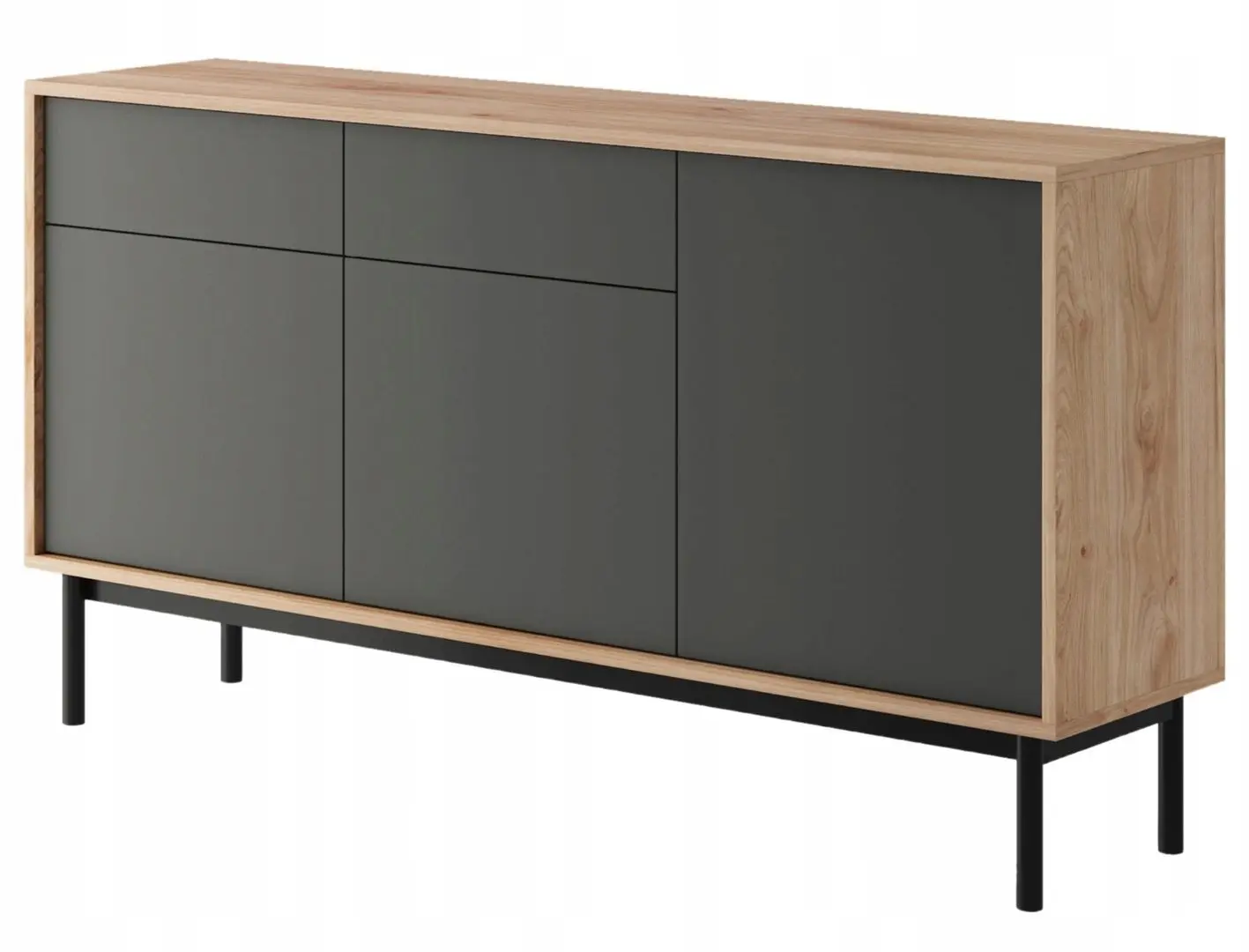 Tumba Mobhaus Bergen BK154 (Jackson Hickory Oak/Graphite)