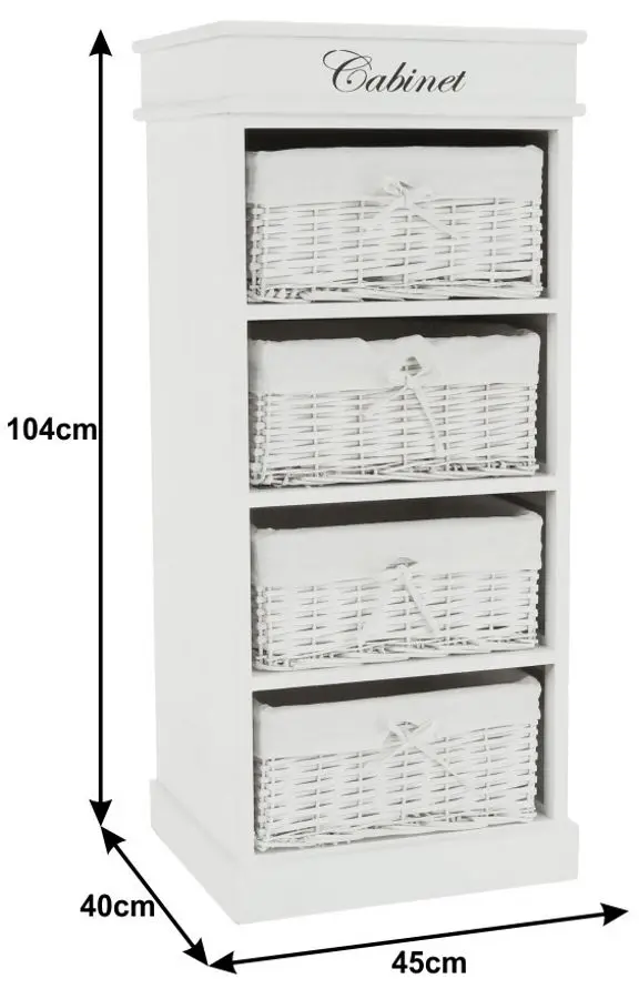 Комод Mobhaus Blanco (White)