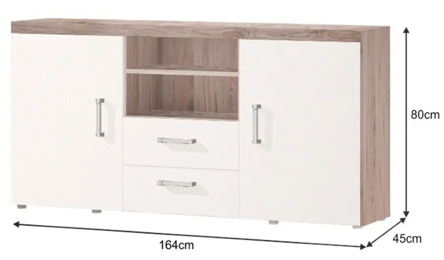 Тумба Mobhaus Cheris 5 (San Marino/Cream) - 2