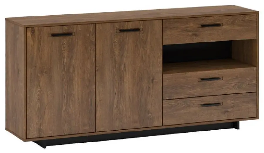 Tumba Tempo Kondela Delis G (Bolzano Oak/Black)