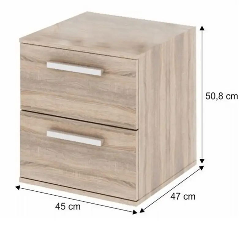 Тумба Tempo Kondela Dunaj Typ 9 (Sonoma Oak)