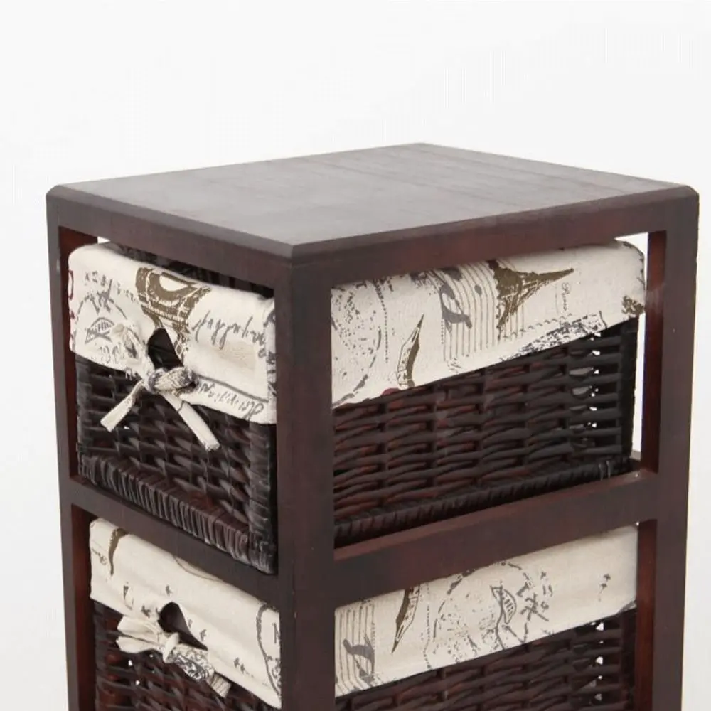 Комод Mobhaus Eli 1 (Dark Brown/Beige)