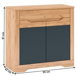 Тумба Mobhaus Fidel (Craft Oak Golden/Graphite Gray) Thumb