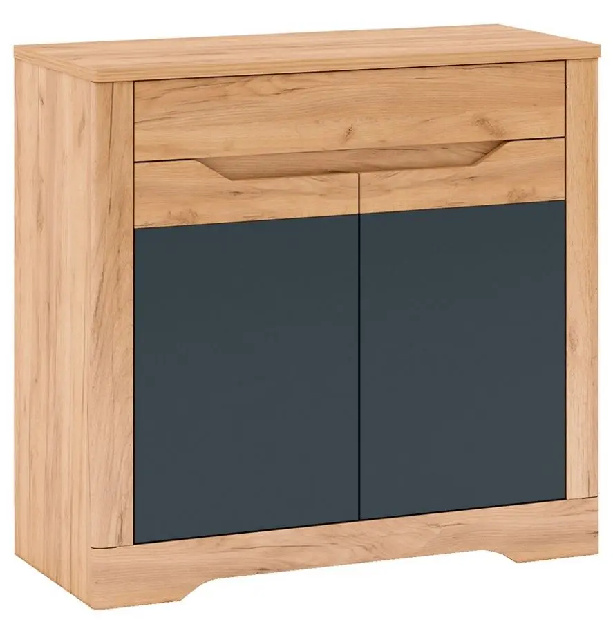 Тумба Mobhaus Fidel (Craft Oak Golden/Graphite Gray)