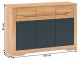 Тумба Mobhaus Fidel E (Craft Oak Golden/Graphite Gray)