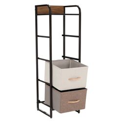 Comoda Mobhaus Hazel Typ 1 (Black/Beige/Brown) Thumb