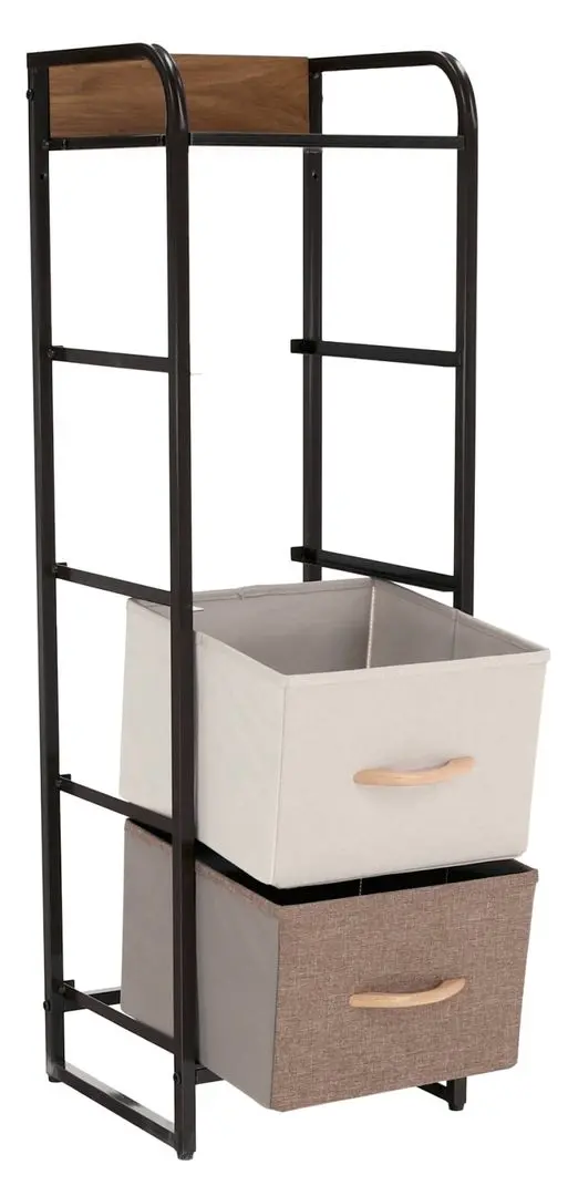 Comoda Mobhaus Hazel Typ 1 (Black/Beige/Brown)